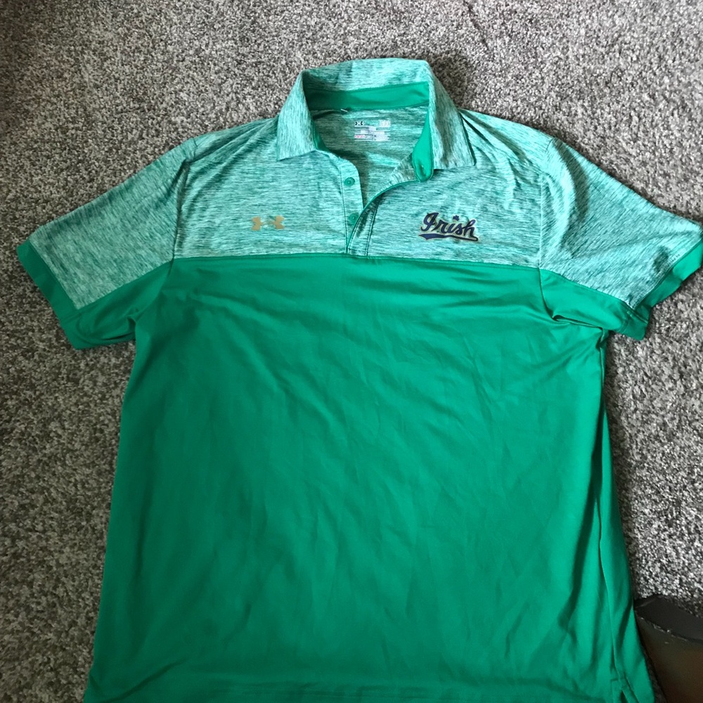 Notre Dame Under Armour Polo